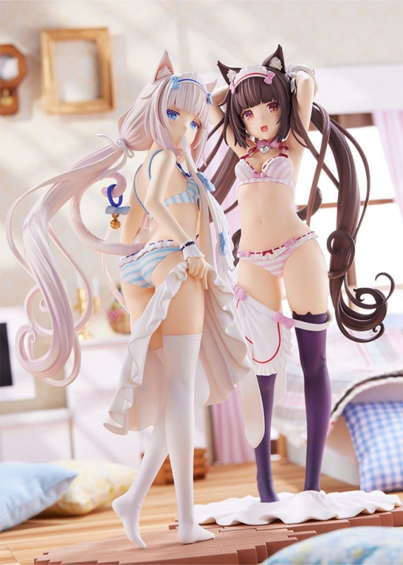 Nekopara PVC Figure 1/7 Vanilla Dress up time 24 cm 4