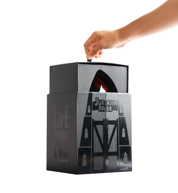 Jurassic Park Lamp with USB-C Amber 4