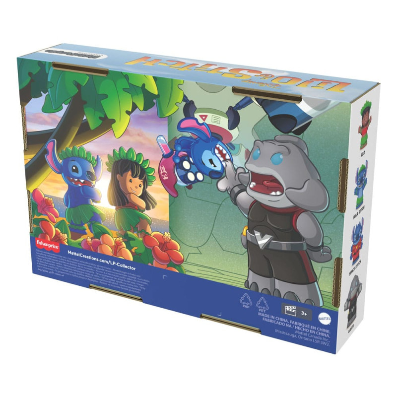 Lilo & Stich Fisher-Price Little People Collector Mini Figures 4-Pack 7 cm 11