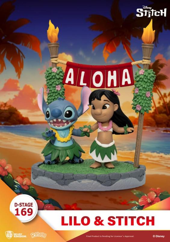 Lilo & Stitch D-Stage PVC Diorama Lilo & Stitch 16 cm 1