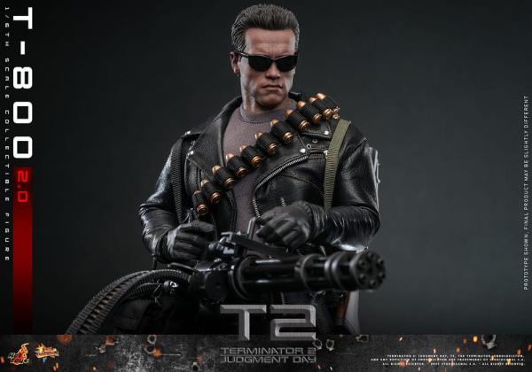 Terminator 2 Movie Masterpiece Action Figure 1/6 T-800 2.0 32 cm 3