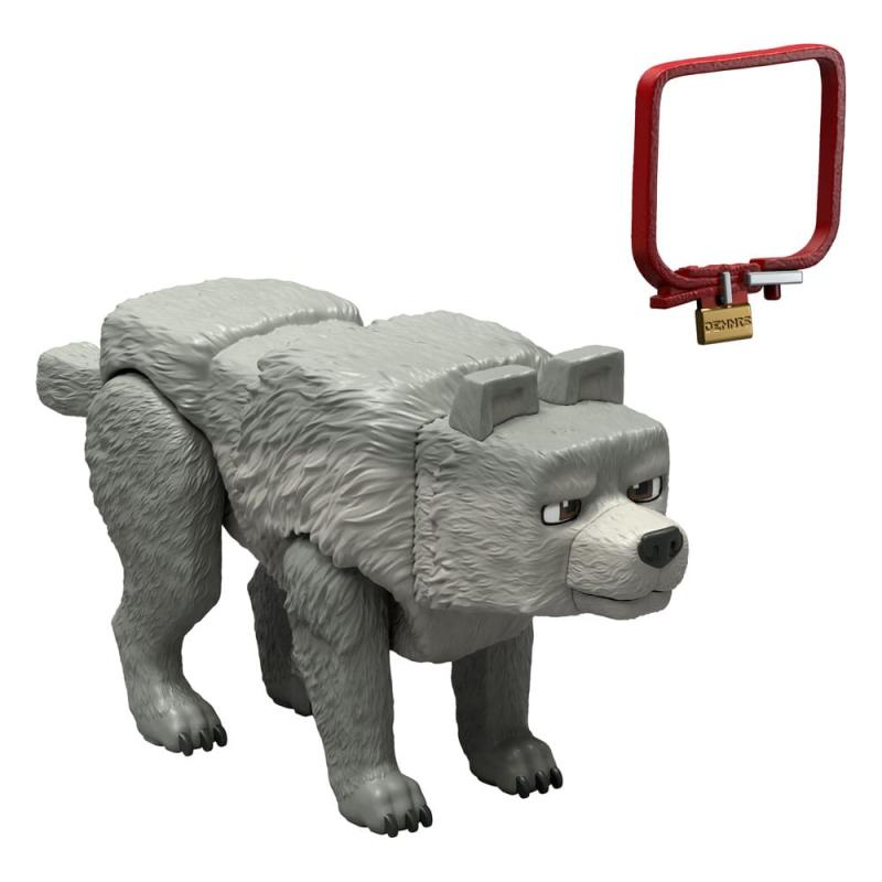 A Minecraft Movie Action Figure Dennis the Wolf 10 cm 3