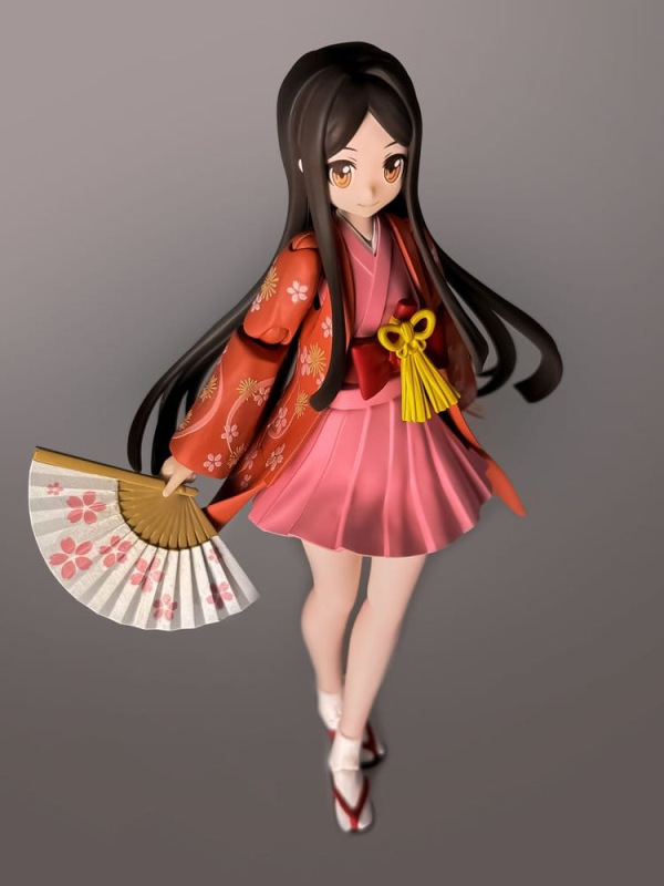 Suwahime Plafia Plastic Model Kit 14 cm 1