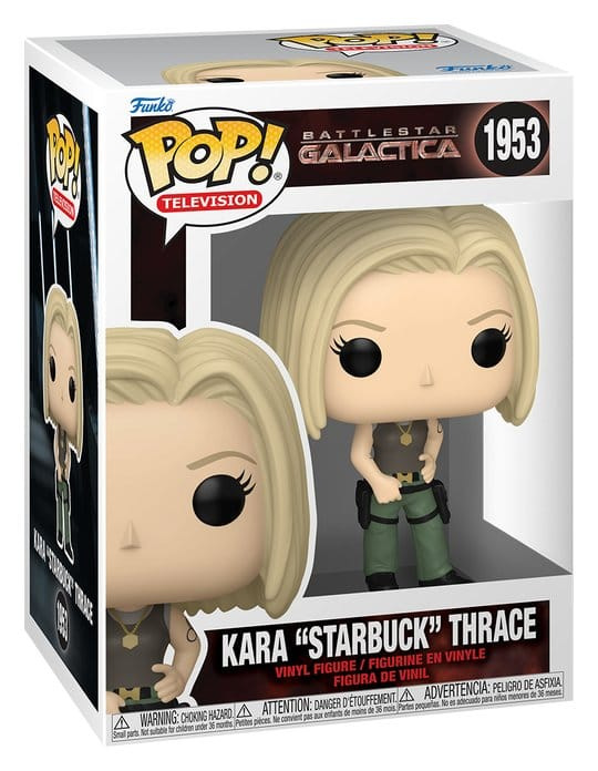 Battlestar Galactica POP! Television Vinyl Figure Kara Thrace 9 cm 1