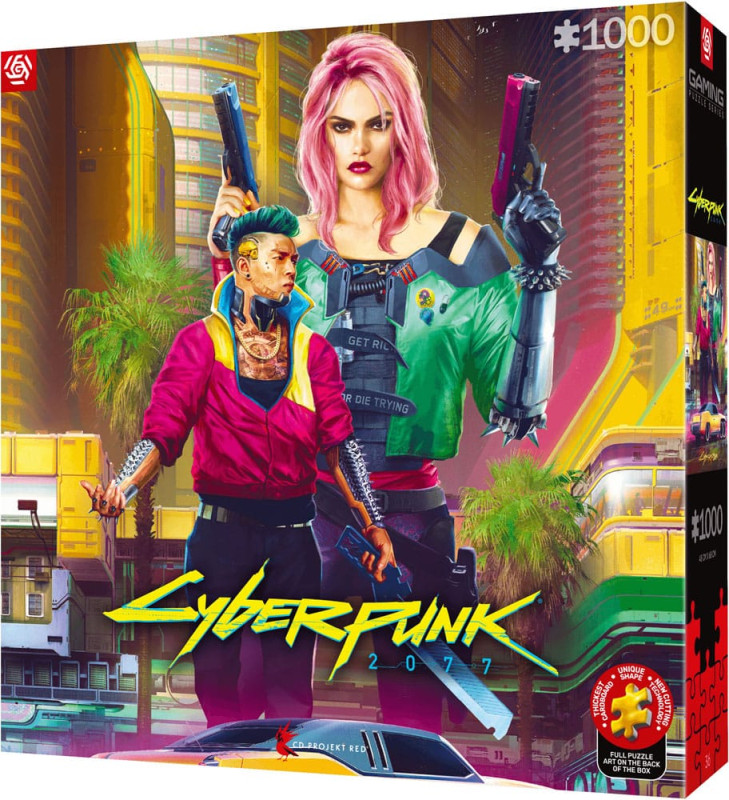 Cyberpunk 2077 Puzzle Kitsch Style (1000 pieces) 4