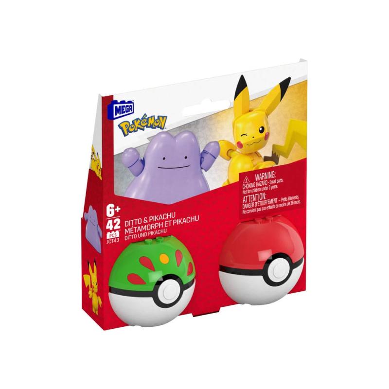 Pokémon MEGA Construction Set Poké Ball Collection: Pikachu & Ditto 2