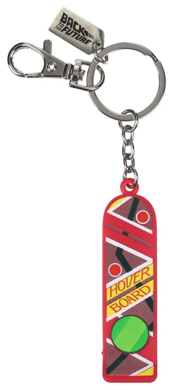 Back to the Future PVC Keychain Marty Hoverboard 1