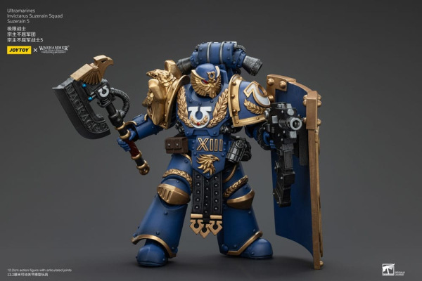 Warhammer The Horus Heresy Action Figure 1/18 Ultramarines Invictarus Suzerain Squad Suzerain 5 12 c 3