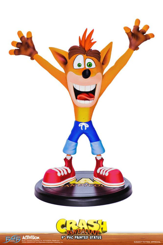 Crash Bandicoot N. Sane Trilogy PVC Statue Crash Bandicoot 23 cm