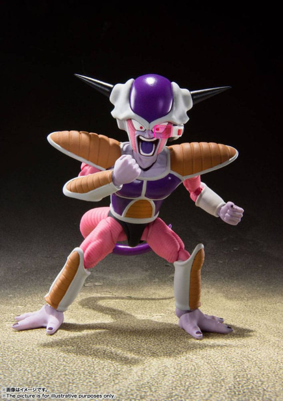 Dragon Ball Z S.H. Figuarts Action Figure Frieza (First Form) & Frieza Pod Reissue 11 cm 2