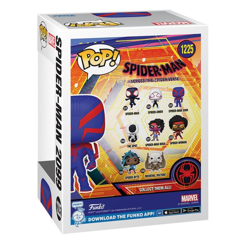 Spider-Man: Across the Spider-Verse POP! Movies Vinyl Figure Spider-Man 2099 9 cm 2