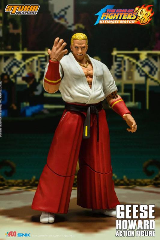 King of Fighters '98: Ultimate Match Action Figure 1/12 Geese Howard 18 cm