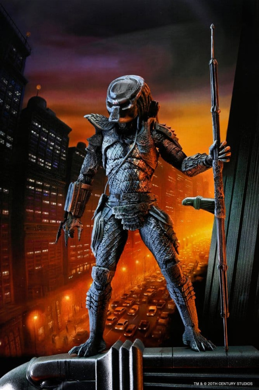 Predator 2 Action Figure City Hunter Poster Series 18 cm 7