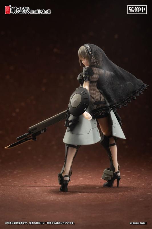 Original Character Action Figure 1/12 Front Armor Girl Victoria 14 cm