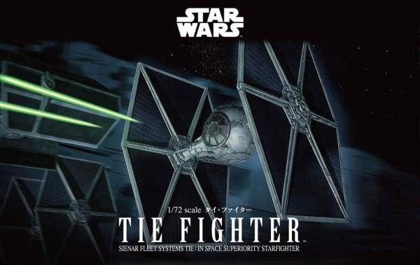 Star Wars Plastic Model Kit 1/72 TIE Fighter 2