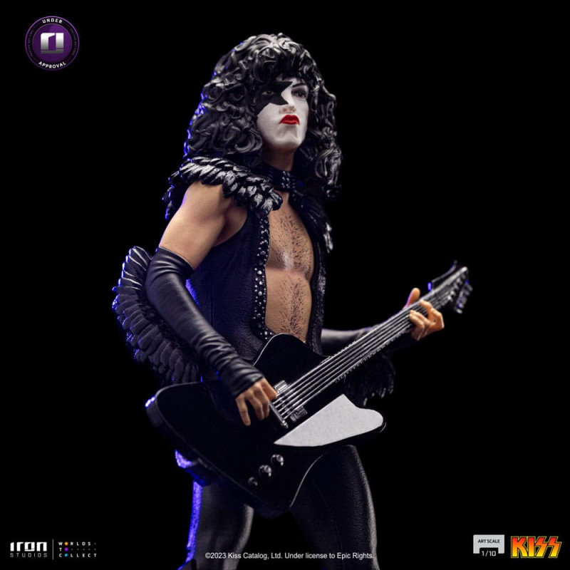 Kiss Art Scale Statue 1/10 Paul Stanley 22 cm 7