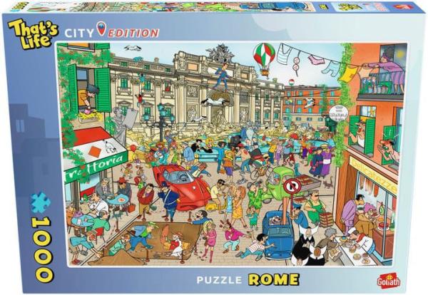 That´s Life City Edition Puzzle Rome (1000 pieces)