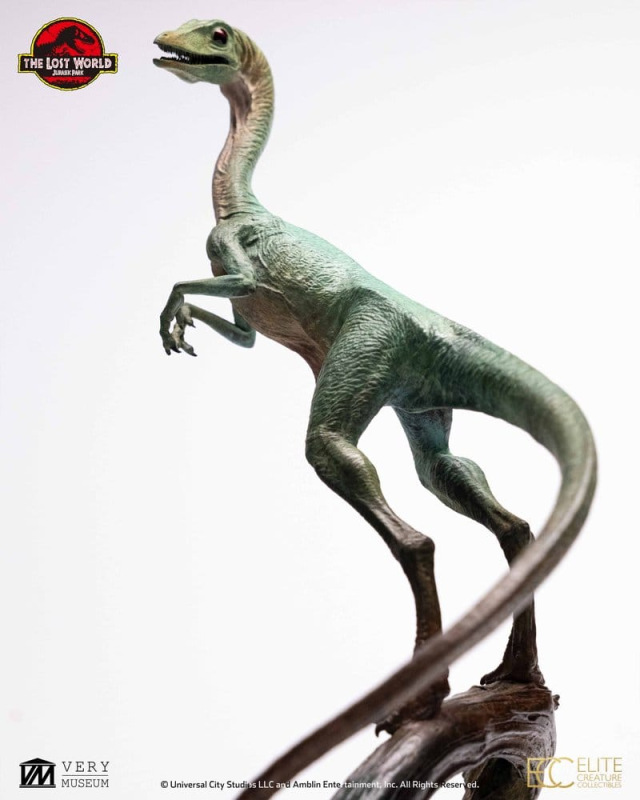 The Lost World: Jurassic Park Statue 2/3 Compsognathus Bronze 28 cm 4