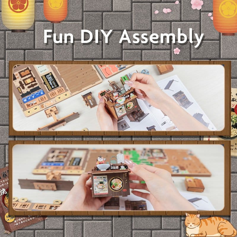 Miniature House Model Kit Morita-Ya 21 x 16 cm 6