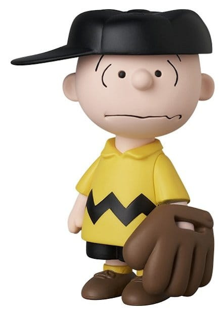 MLB × Peanuts UDF PVC Figure Chicago White Sox Charlie Brown 9 cm