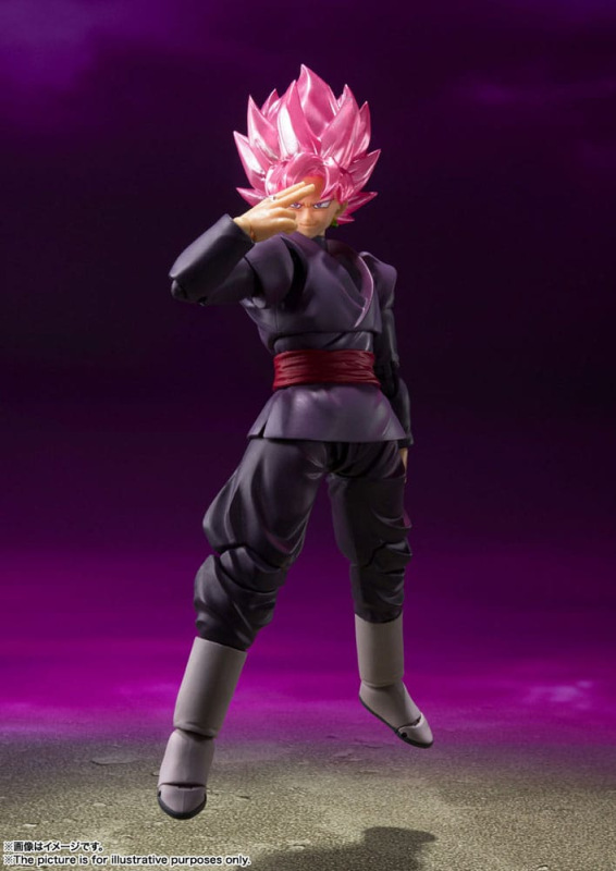Dragon Ball Super S.H. Figuarts Action Figure Goku Black - Super Saiyan Rose Reissue 14 cm 1