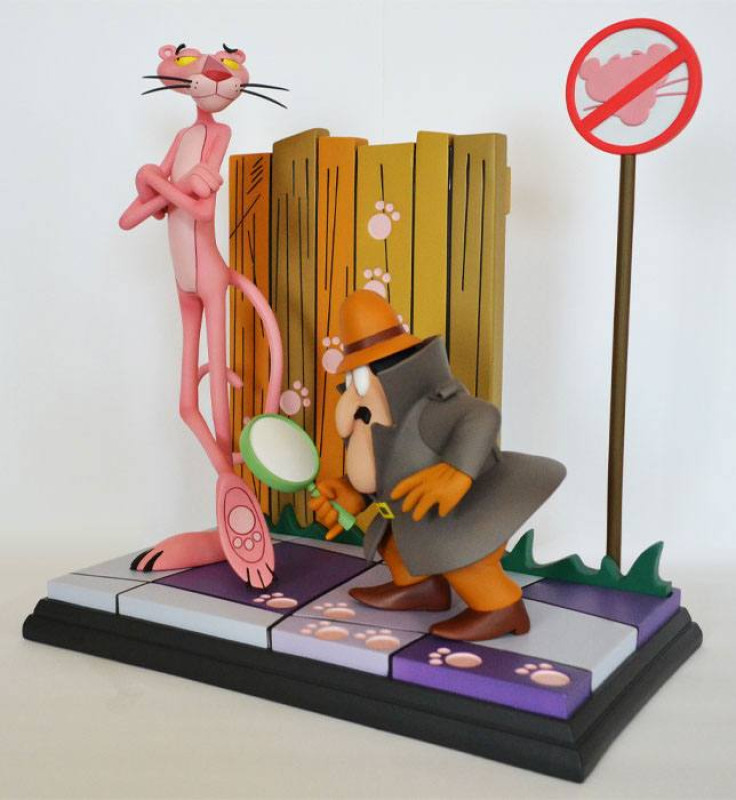 The Pink Panther Statue Pink Panther & The Inspector 41 cm 3