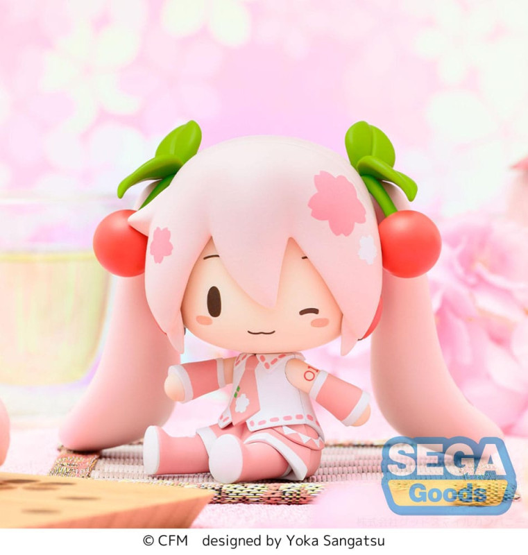 Character Vocal Series 01: Hatsune Miku Fuwa Petit Chibi Figure Sakura Miku 8 cm 6