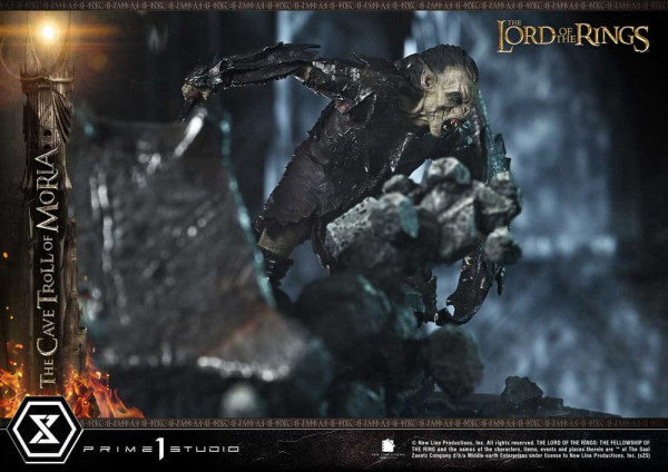 The Lord of the Rings Premium Masterline Series Statue 1/6 Cave Troll of Moria Bonus Version 91 cm 13