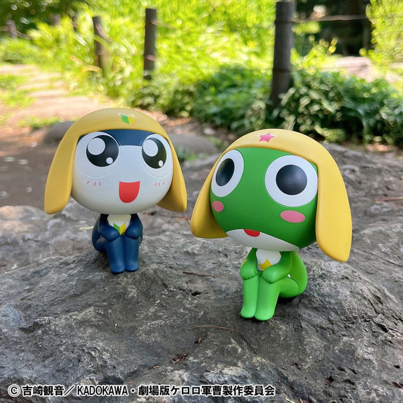 Sergeant Frog Look Up PVC Statue Keroro & Tamama Set (with gift) 11 cm 4