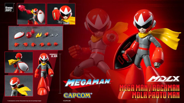 Mega Man MDLX Action Figure Rockman / Mega Man Proto Man 10 cm 12
