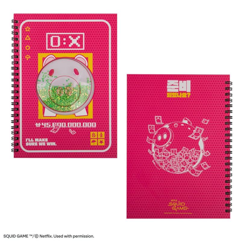 Squid Game Notebook Piggy Bank 3