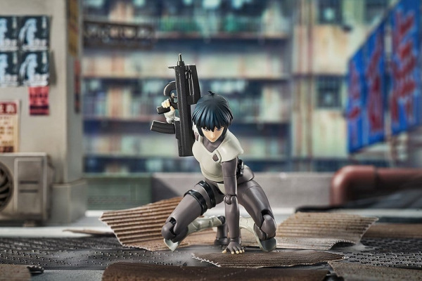 Ghost in the Shell (1995) Hyper Body Action Figure Motoko Kusanagi (Simple Armored Suit Ver.) 15 cm 4