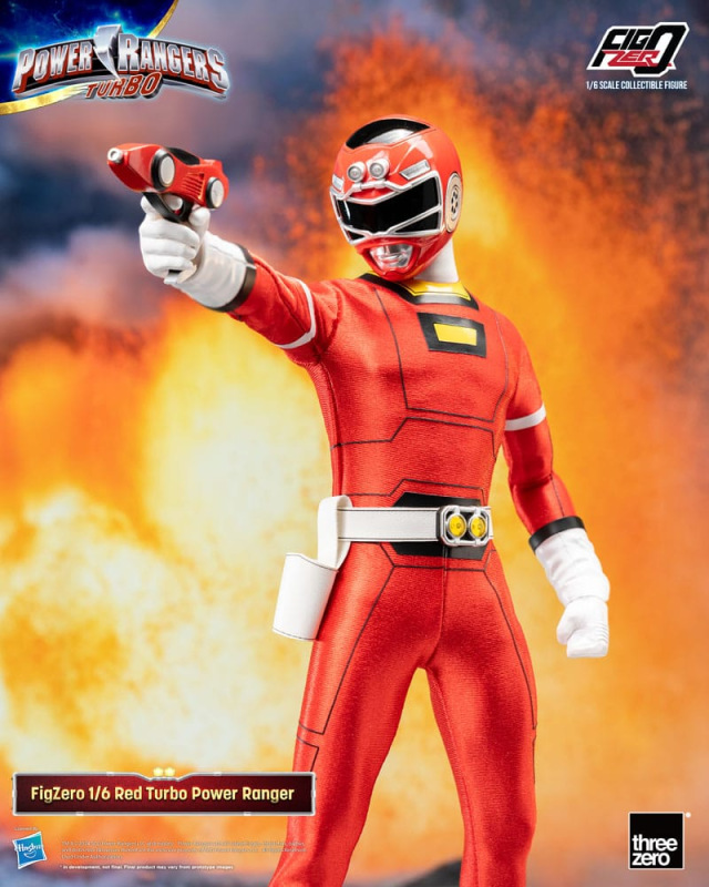 Power Rangers Turbo FigZero Action Figure 1/6 Red Turbo Power Ranger 30 cm 6