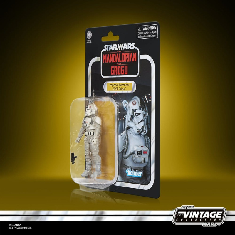 Star Wars: The Mandalorian & Grogu Vintage Collection Action Figure Imperial Remnant AT-AT Driver 10 3