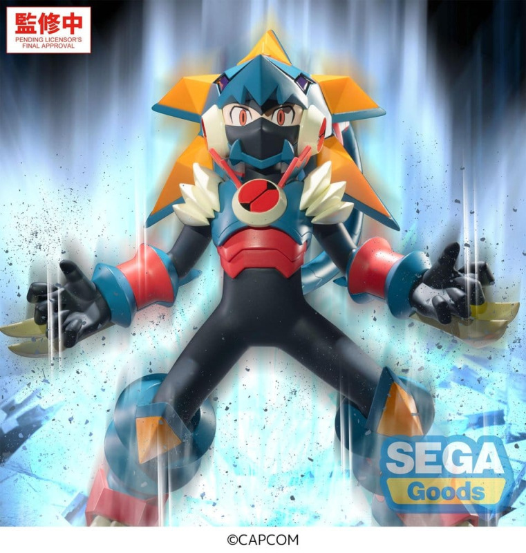 Mega Man Battle Network Luminasta PVC Figure Mega Man Gregar Beast 17 cm 4