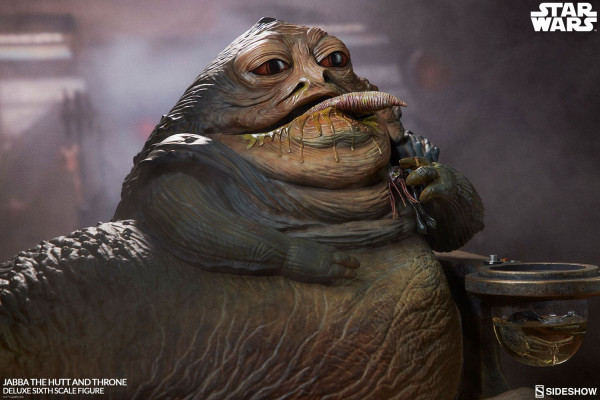 Star Wars Episode VI Action Figure 1/6 Jabba the Hutt & Throne Deluxe 34 cm 3