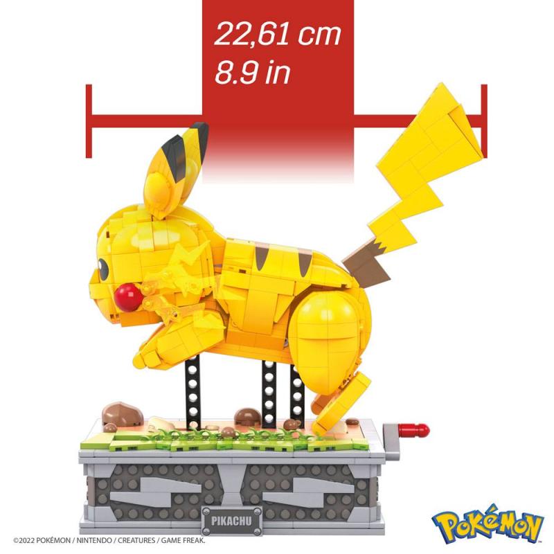 Pokémon Mega Construx Construction Set Motion Pikachu