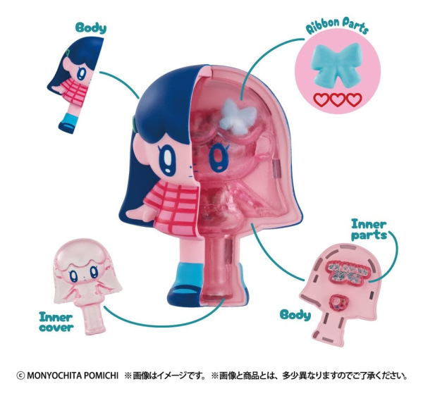 Inside Fantasy Mini Figures Monyogirl 7 cm Blind Box Display (4) 4