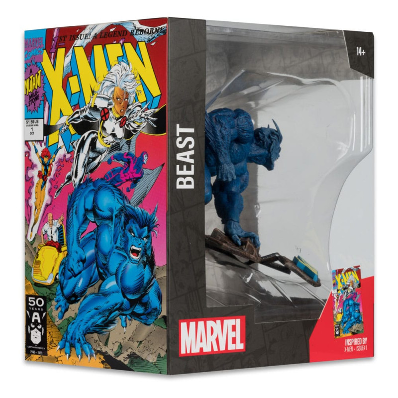 Marvel Collection PVC Statue 1/10 Beast (X-Men #1) 12 cm 6