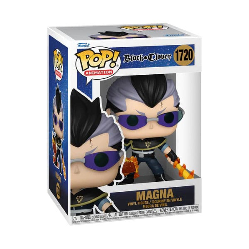 Black Clover POP! Animation Vinyl Figure Magna 9 cm 1
