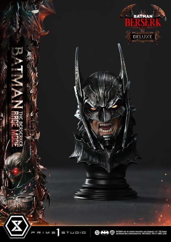 DC Comics Premium Masterline Series Statue 1/4 Batman (Comics) Batman: The Berserker Rage Mode Delux 13