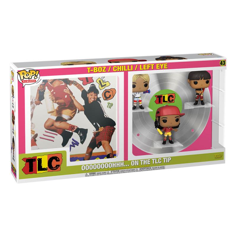 TLC POP! Albums DLX Vinyl Figure 3-Pack Oooh on the TLC Tip 9 cm