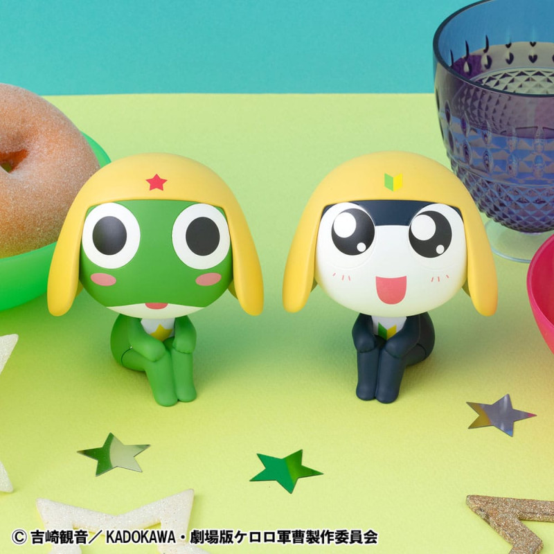 Sergeant Frog Look Up PVC Statue Keroro & Tamama Set (with gift) 11 cm 3