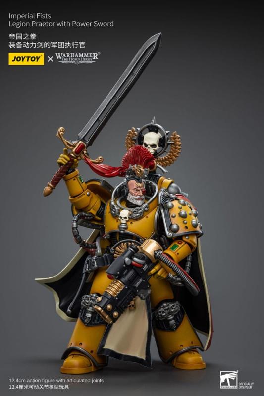 Warhammer The Horus Heresy Action Figure 1/18 Imperial Fists Legion Praetor with Power Sword 12 cm 11