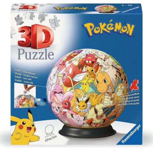 Pokémon 3D Puzzle Ball Kanto Region (73 pieces) 1