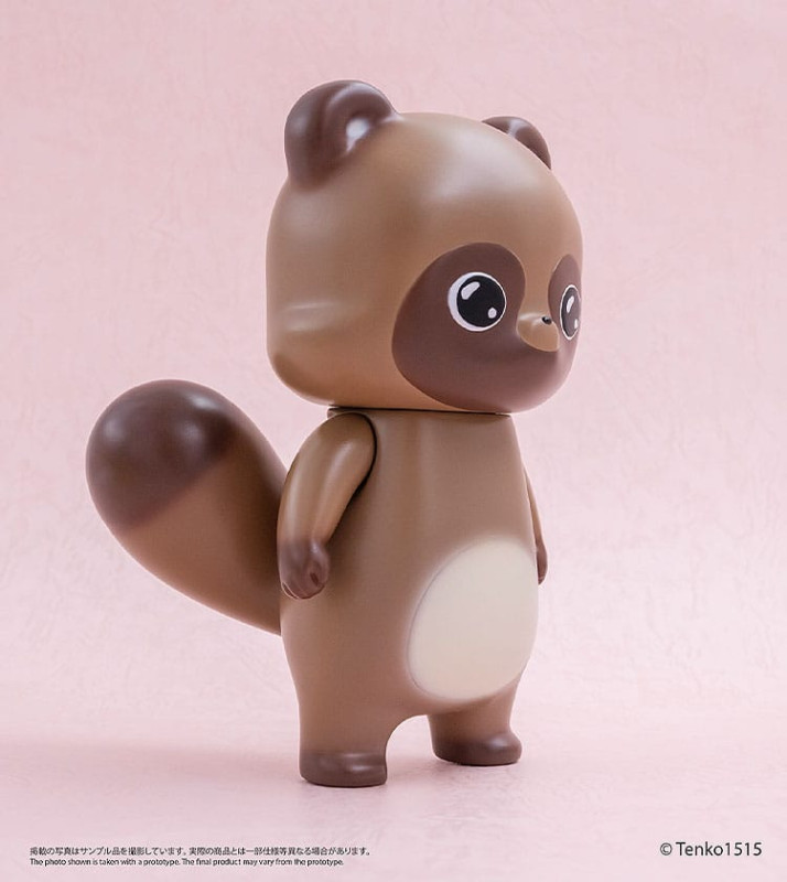 Little Fox with Two Tails Vinyl Figure Chibi Creature Ponkichi 15 cm 2
