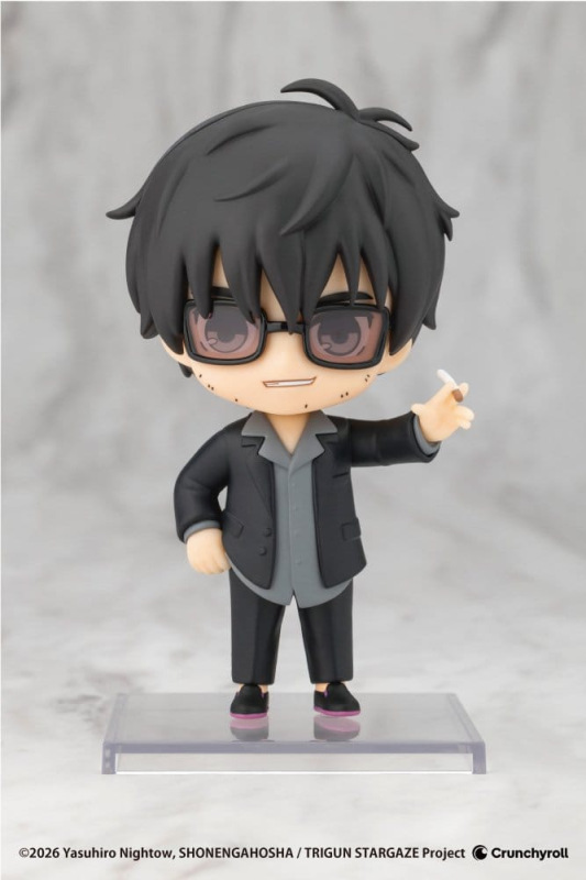 Trigun Stargaze Oshi Works Mini Mini Figure Nicholas D. Wolfwood 10 cm 1