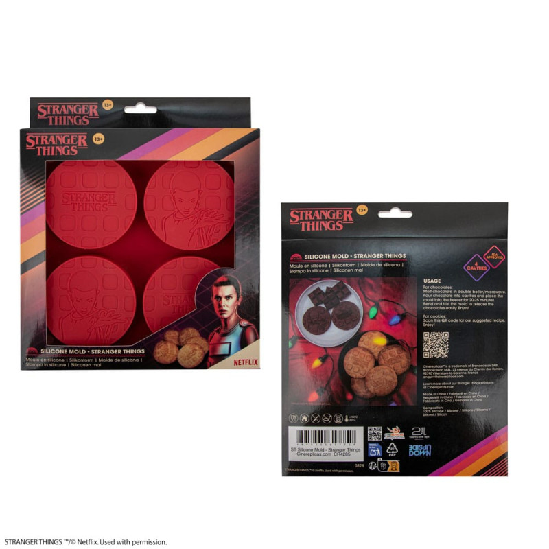 Stranger Things Waffle Silicone Mold Eleven 5