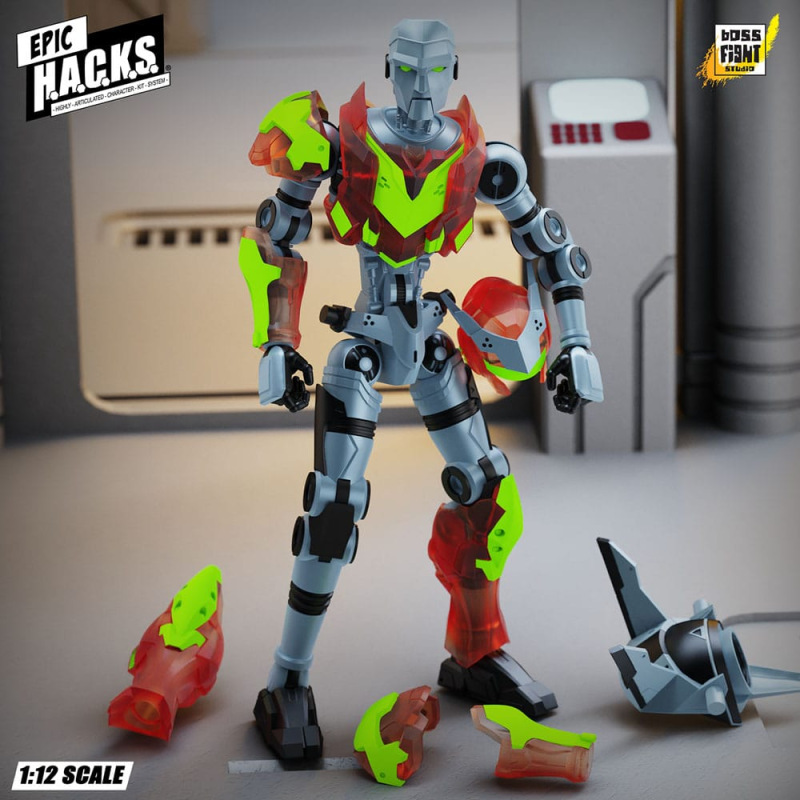 CGT Corp Epic H.A.C.K.S. Action Figure 1/12 Wave 1 CGT Combat Drone: Agile Battle Robot 18 cm 1