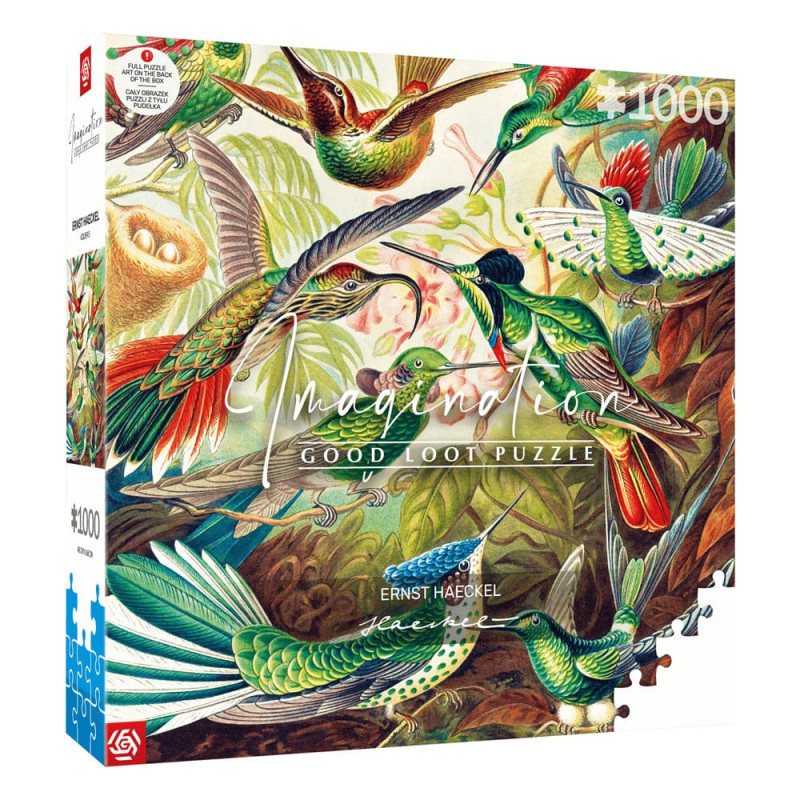 Ernst Haeckel Imagination Puzzle Hummingbirds/Kolibry (1000 pieces) 5